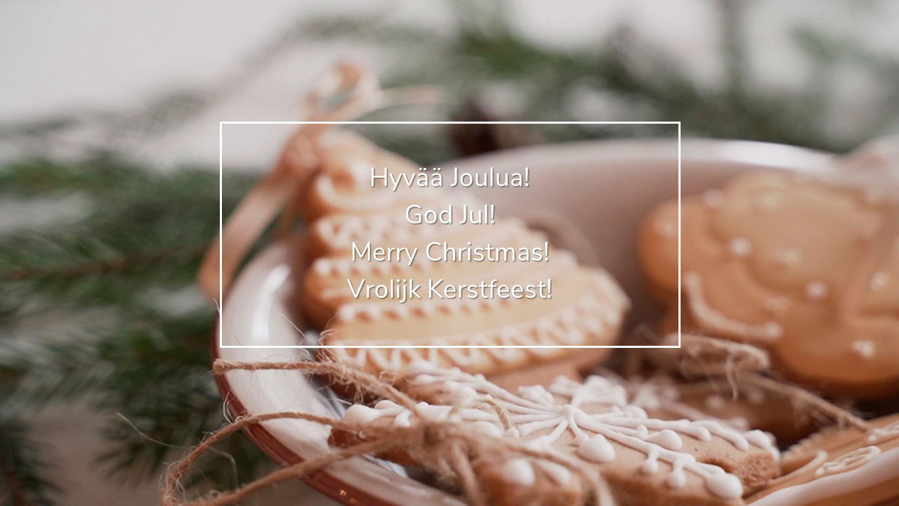 SmartKitchen toivottaa hyvää joulua