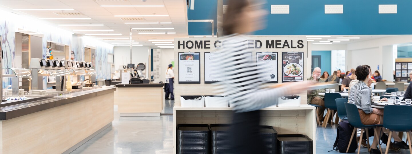 Flavoria on Medisiina D:ssä sijaitsevan Sodexon ruokala, joka toimii kuluttajakokemuksen tutkimusalustana