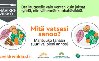 Ruoka rakastaa tulla syödyksi