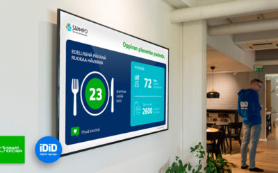 Lautashävikin määrä näkyväksi – SmartKitchenin ja iDiDin uusi integraatio tuo tiedon infonäytöille